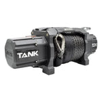 TANK 12000 lb winch with synthetic rope, heavy-duty off-road recovery gear for trucks and ATVs