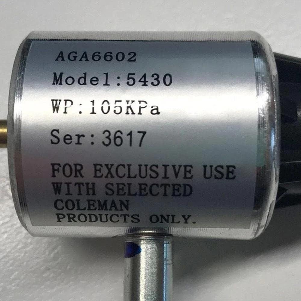 Coleman 2 Burner Stove Regulator Assembly