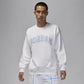 Nike Jordan Essentials Men's Fleece Crew-Neck Sweatshirt White XL