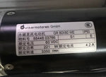 Dunkermotoren GR 80X80 WE permanent magnet DC motor with 60 VDC, 221W, 3350 rpm specs