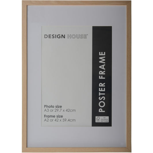 A2 Poster Frame DESIGN HOUSE A3 Photo size