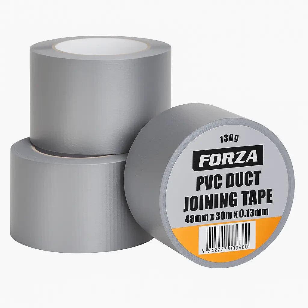 20 Rolls PVC DUCT TAPE 48MM X 30M  SILVER, GREAT QUALITY