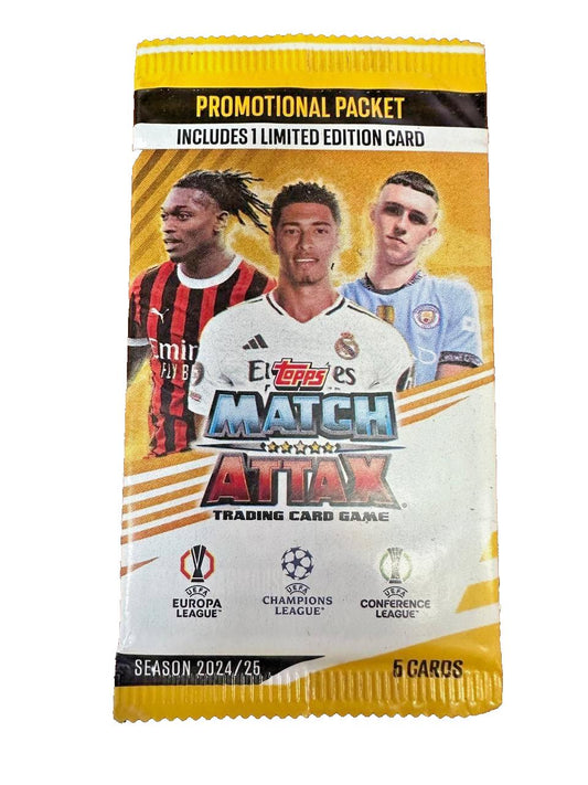 Match Attax Champions League 2024/25 Limited Edition Trading Cards Promotional