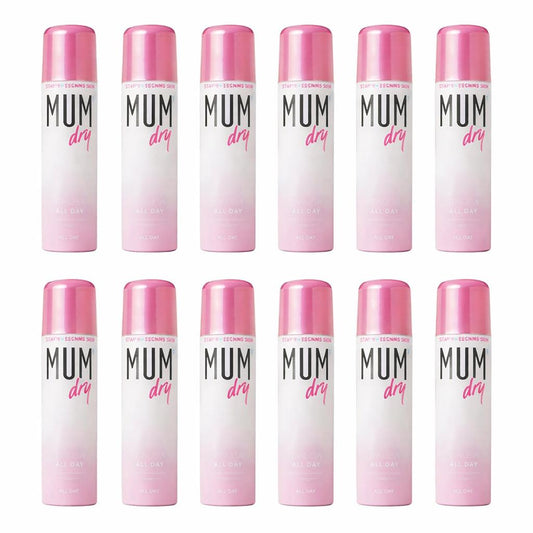 12 x Mum Dry Cool Pink Roll-On Anti-Perspirant Deodorant 100mL