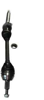 Heavy-duty tractor drive shaft with CV joints and dust boots, compatible with AGCO and EATON equipment