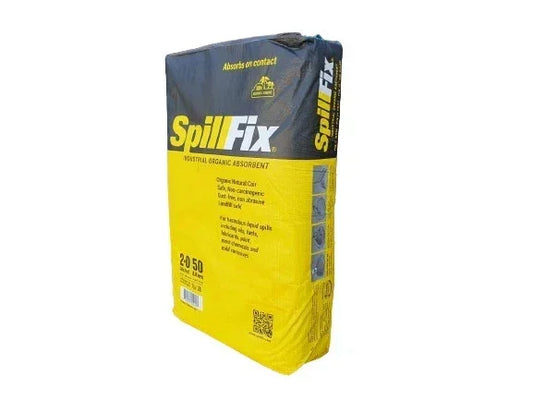 Spillfix Organic Granular Absorbent 50L- (Floor Sweep Liquid Spill Clean up)