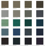 OMNI fabric swatches in various colors and textures for workwear and industrial use