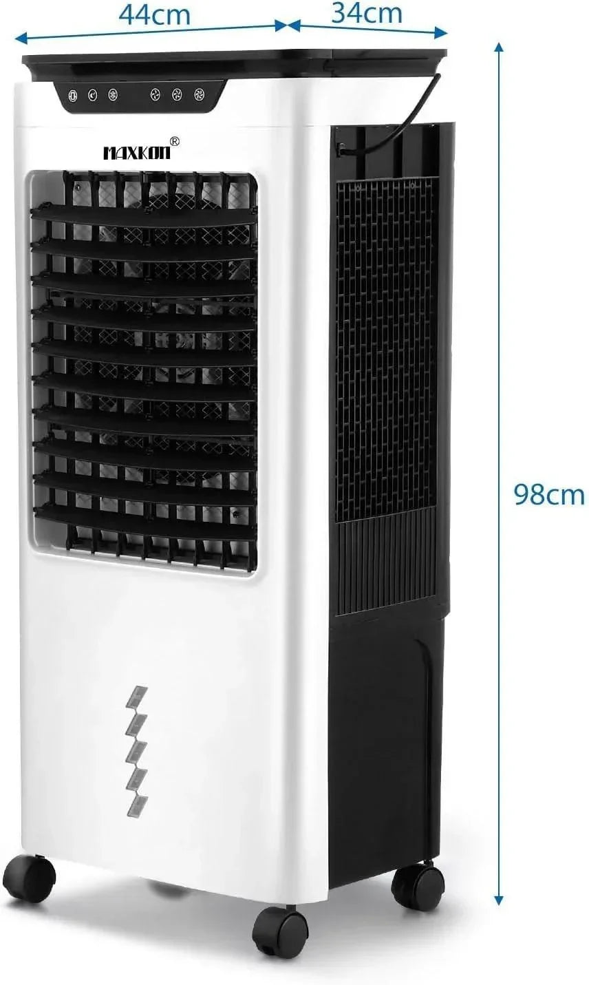 3 In 1 Evaporative Air Cooler Portable Cooling Fan Purifier Humidifier 36L Swam