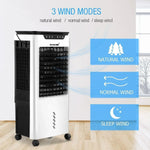 MAXKON portable air cooler with 3 wind modes: natural, normal, sleep wind for home or office use