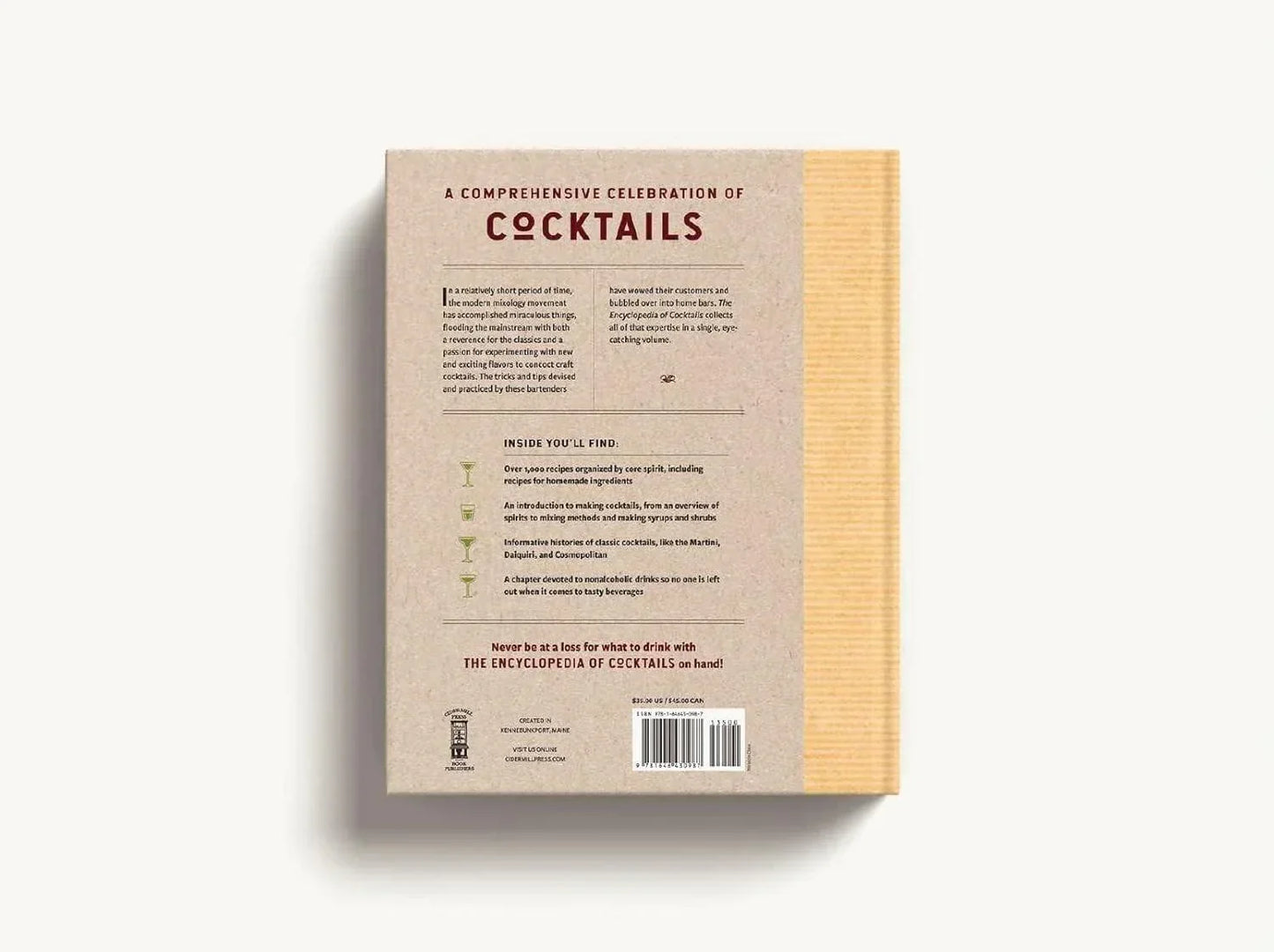 The Encyclopedia of Cocktails: Over 1,000 Cocktails for Every Occasion by The Co