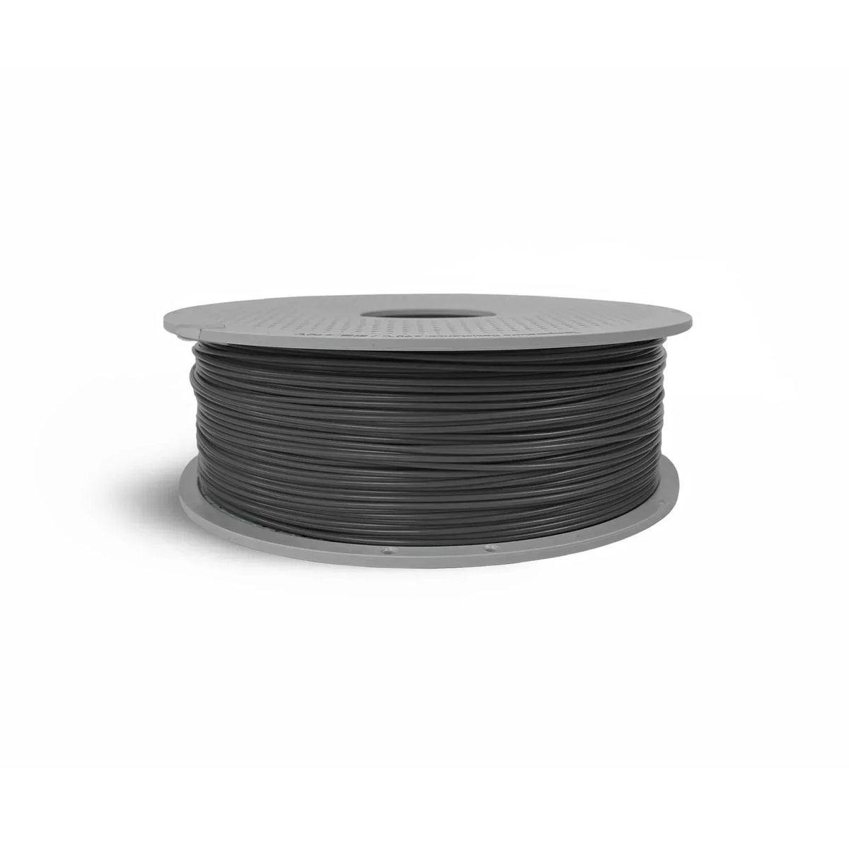 Gray 3D printer filament spool for 3D printing projects