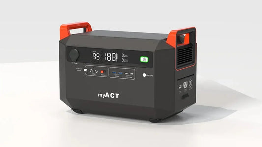 Portable Power Station 1000W 998Wh myACT AP1002 Fast charging function