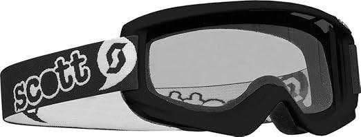 SCOTT Agent MX Black Dirt Bike Junior Goggles Made in USA