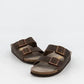 Genuins Hawaii BROWN Nubuck Sandal size Uk7 (US L9 M7)