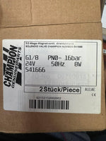 Champion genuine solenoid valve 541666, 24V 8W, G1/8, 16bar, 2 pieces