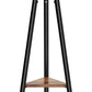 SONGMICS Vasagle Rustic Coat Rack Vintage Shelves 179cm Black