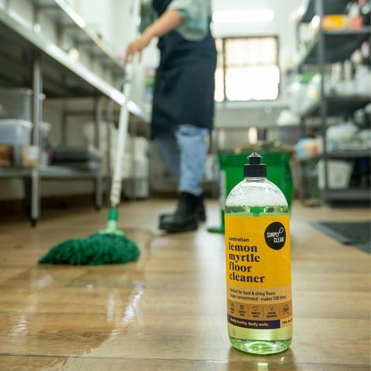 Lemon Myrtle Floor Cleaner Concentrate - 15 Litres Bulk Simply Clean