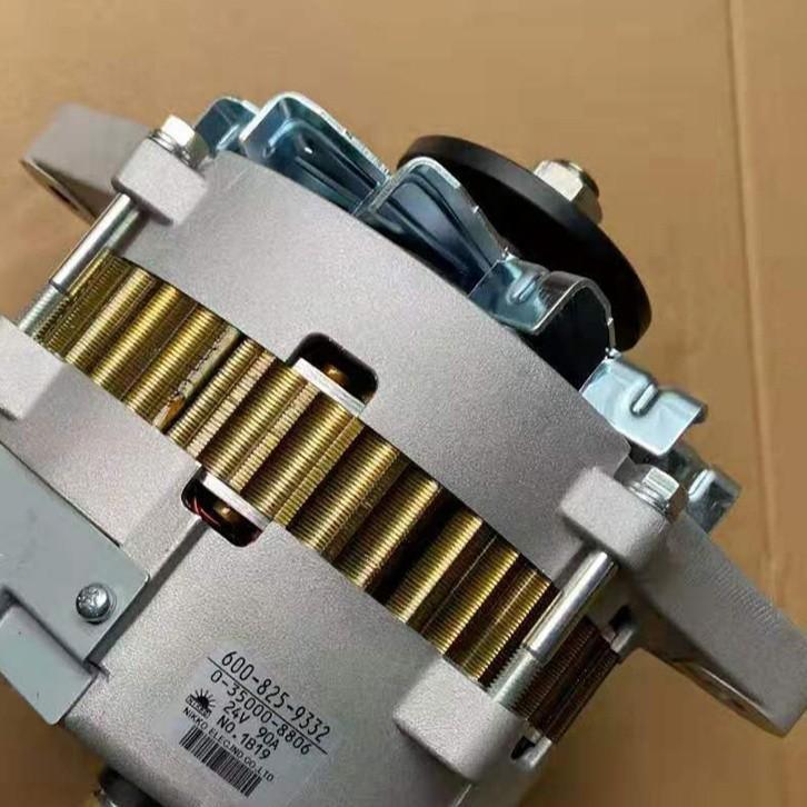 24V 90A Original Alternator Generator for KOMATSU 6D170 6D140 600-825-9332