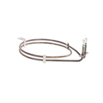 Oval-shaped metal heating element with terminals, for appliance repair or replacement parts