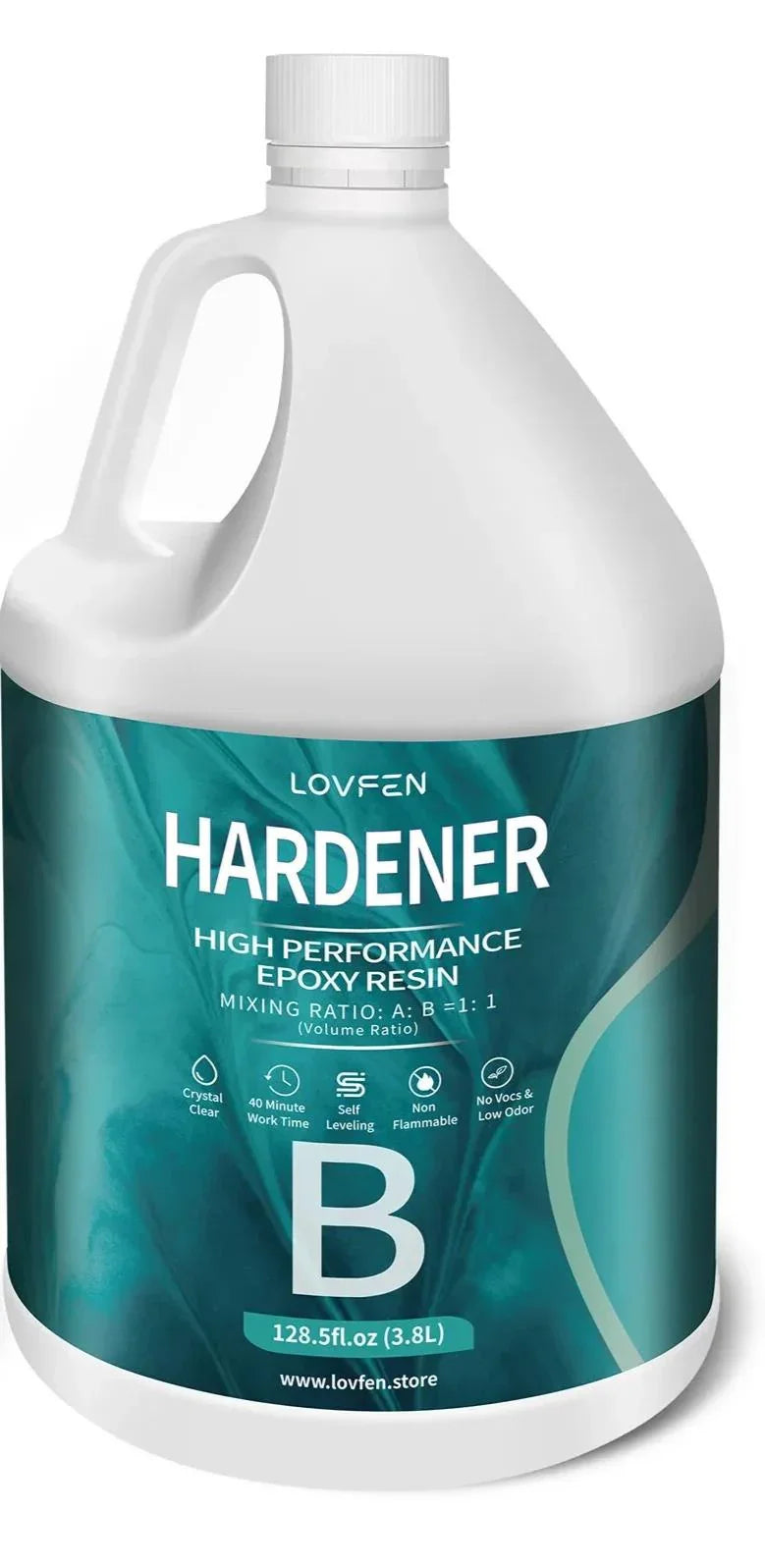 Clear Epoxy Resin Lovfen Hardener B 2L