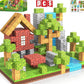 63Pcs Big Magnetic Building Blocks Children Kids Educational Toy Gifts AU Jungle