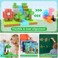 63Pcs Big Magnetic Building Blocks Children Kids Educational Toy Gifts AU Jungle