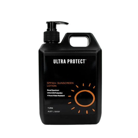 SPF 50+ Broad Spectrum Bulk Sunscreen UVA & UVB Protection - Pump Pack 1 LIter