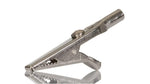 Metal alligator clip for electrical connections, durable and industrial-grade
