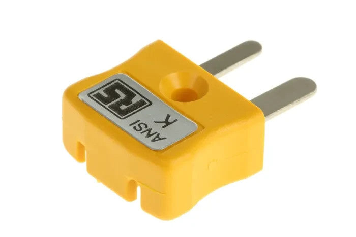 Thermocouple Connector for Use with Type K Thermocouple, ANSI, 769-1158