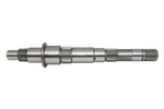 Metal gear shaft for tractor parts, featuring precision-cut teeth and durable construction