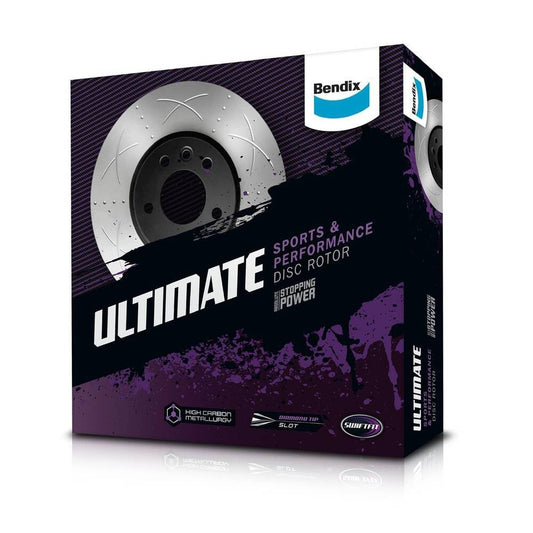 Bendix Ultimate 4WD Disc Brake Rotor (Single) 256mm BR2839-ULT4WD