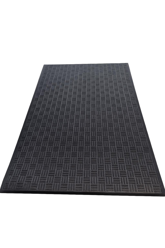 Door Mat Grey 1200 x 1800 mm PVC Carpet Heay Duty