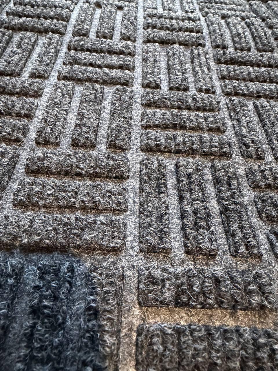 Door Mat Grey 1200 x 1800 mm PVC Carpet Heay Duty