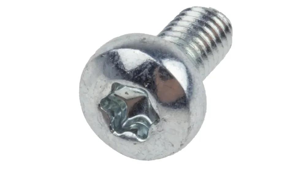 RS PRO 100x Torx Pan Steel Machine Screw 12 mm M6 hex screw 304 Stainless