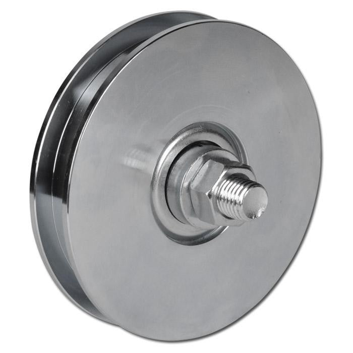 Gate Wheels 200mm x 33mm rope size 23mm Weight 9kg Made Italy  fcc 40 uni 10083