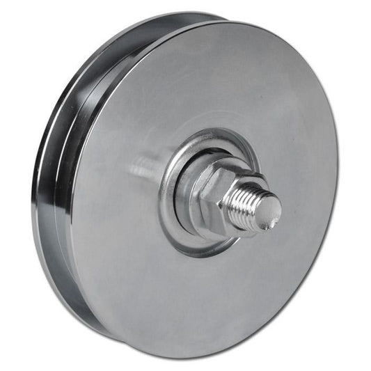 Gate Wheels 200mm x 33mm rope size 23mm Weight 9kg Made Italy  fcc 40 uni 10083