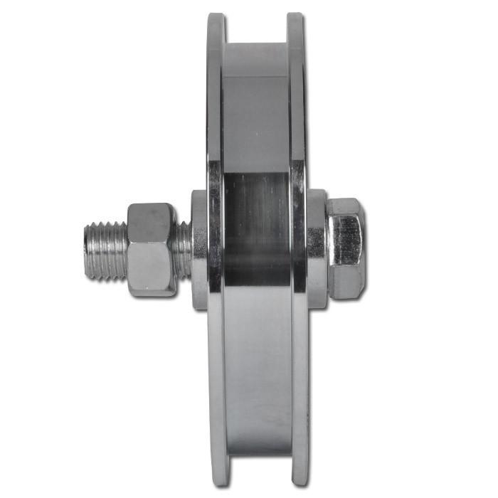 Gate Wheels 200mm x 33mm rope size 23mm Weight 9kg Made Italy  fcc 40 uni 10083