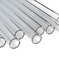 5x Acrylic Clear Plastic Tube Tubing Round Pipe 43mm Length 117 cm Hard Tube - Australian Empire Shop