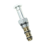 Cartridge spool solenoid valve for tractor hydraulic system, metal construction