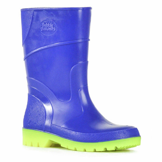 Bata Blue And Yellow Kids Gumboots Waterproof Kids Boot Australian made Size 7-8 - Australian Empire Shop