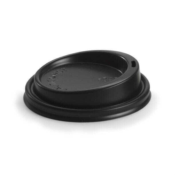 BioPak PS Plastic Lids for BioPak BioCups 90mm Black (Pack of 1000) BCL-12PLA-B - Australian Empire Shop