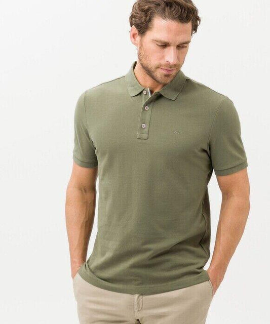 BRAX Feel Good Style PETE Hi-Flex Stylish and sporty polo 95% Cotton - Australian Empire Shop