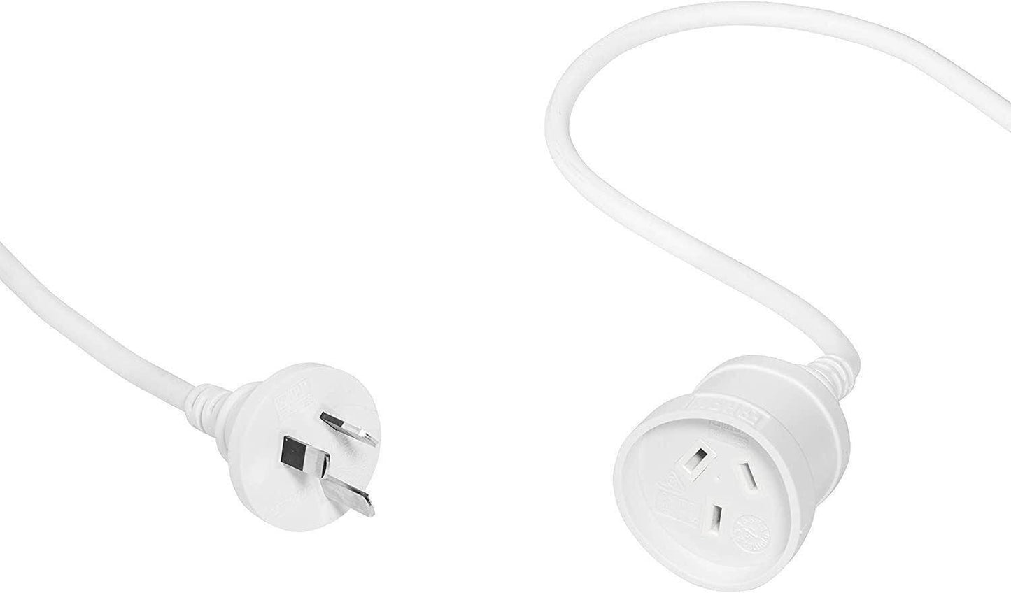 HPM 5M Entertainment Extension Lead Household Duty white 10AMP R2705EB - Australian Empire Shop