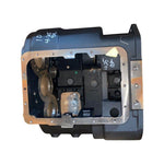 Heavy-duty truck gearbox transmission case assembly with visible mounting holes
