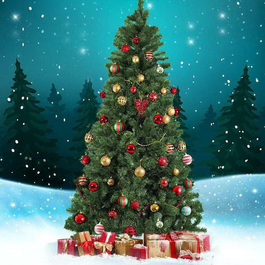 Jingle Jollys 1.8M 6FT Christmas Tree Xmas Decoration Home Decor 500 Tips Green - Australian Empire Shop