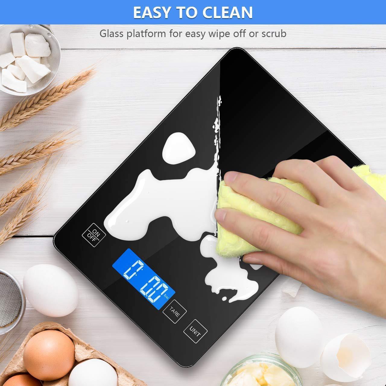 Kitchen Scale Weight 10KG/1g Cooking Food Electronic Digital LCD Stainless - Australian Empire Shop