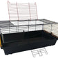 Large 101 x56 x 29 cm Sturdy Indoor Rabbit Guinea Pig cage with metal Wire Top - Australian Empire Shop