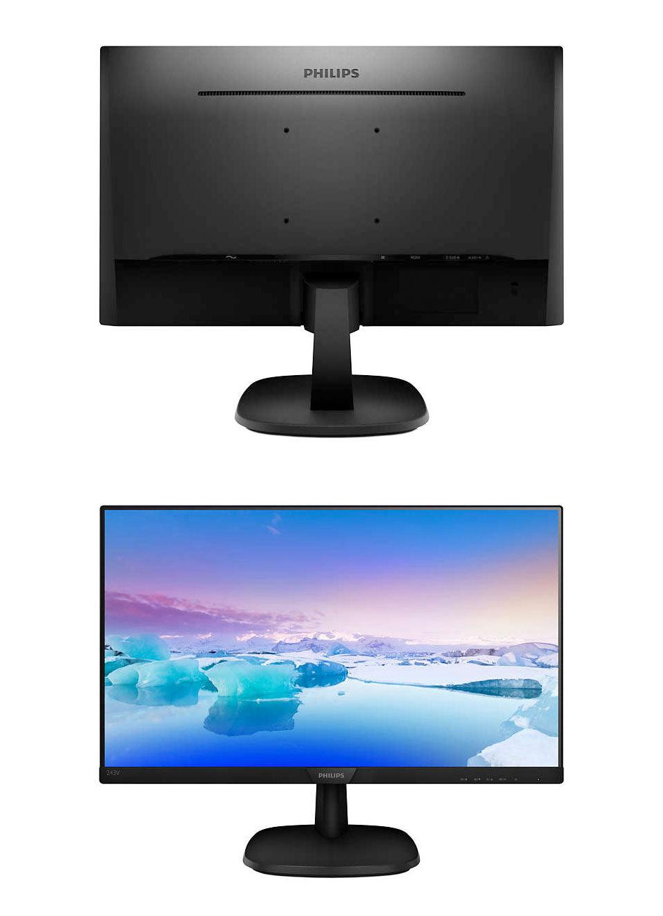 Philips 243V7QJAB 24 inch 60Hz FHD IPS V Line Office LCD Monitor - Australian Empire Shop