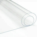 Clear transparent PVC vinyl film roll, waterproof plastic table cover material