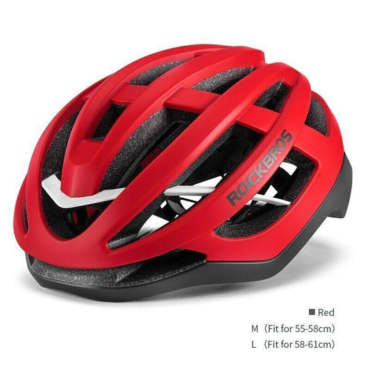 ROCKBROS Bike Helmet Cycling MTB Road Breathable Ventilation Sport Safety Adjust - Australian Empire Shop